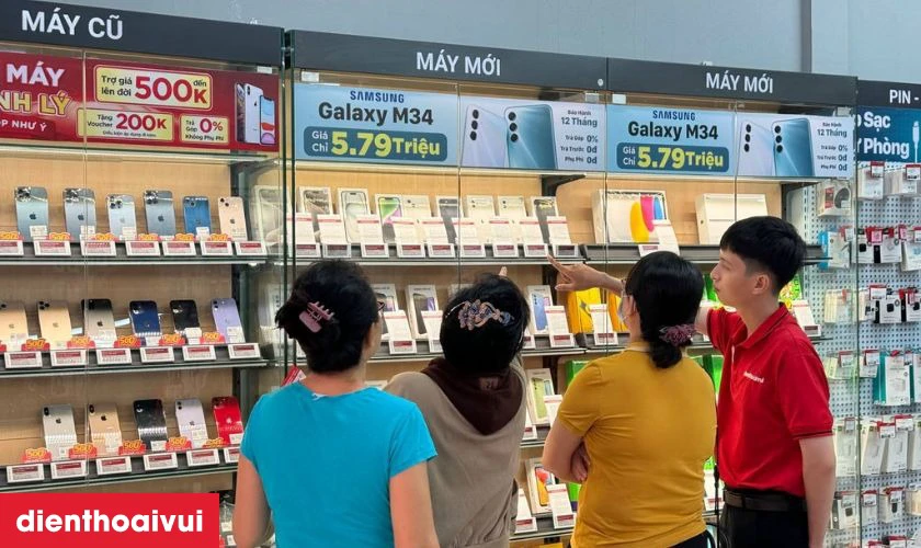 Điện Thoại Vui là địa chỉ mua Samsung Galaxy A14 4GB 128GB - Cũ Trầy Xước uy tín nhất